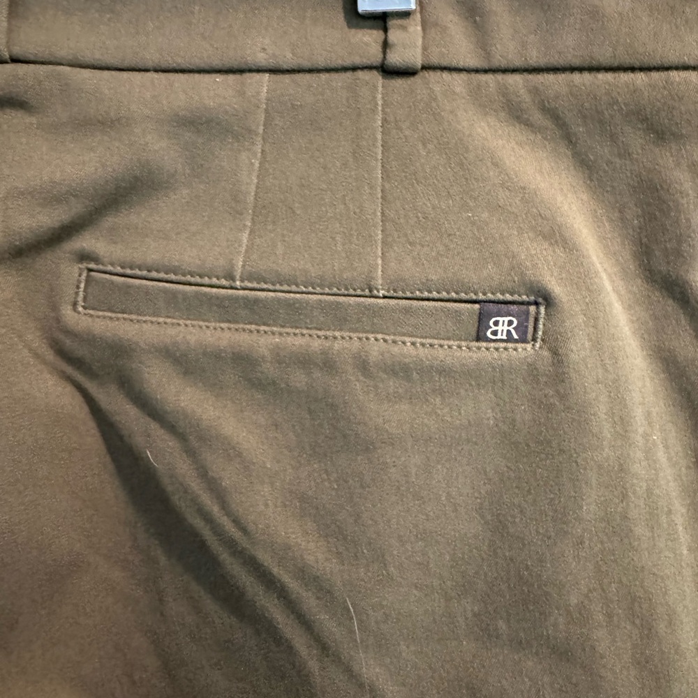 Banana Republic olive green slacks. - Picture 4 of 4